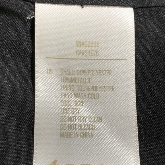 Fossil Sleeveless Gold Cocktail Dress - Picture 6 of 7